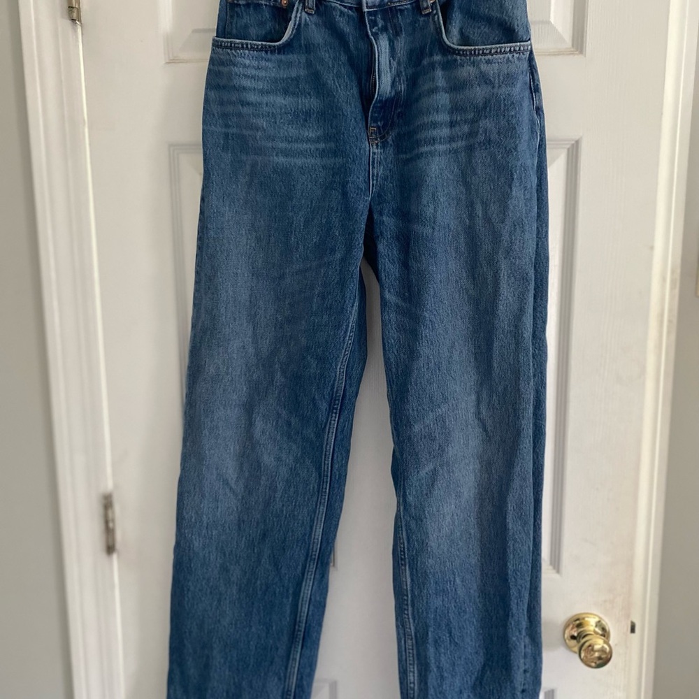 Women’s Zara Wide Leg Blue Jeans